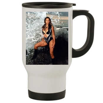 Franziska van Almsick Stainless Steel Travel Mug