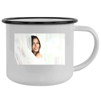 Freida Pinto Camping Mug