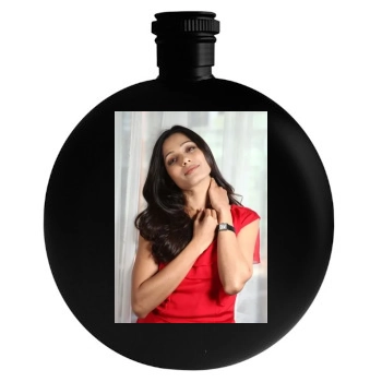 Freida Pinto Round Flask