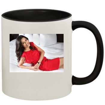 Freida Pinto 11oz Colored Inner & Handle Mug