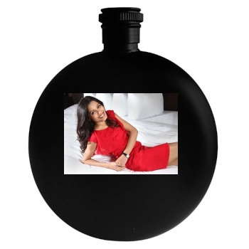 Freida Pinto Round Flask