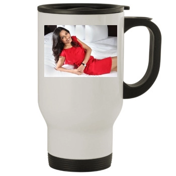 Freida Pinto Stainless Steel Travel Mug