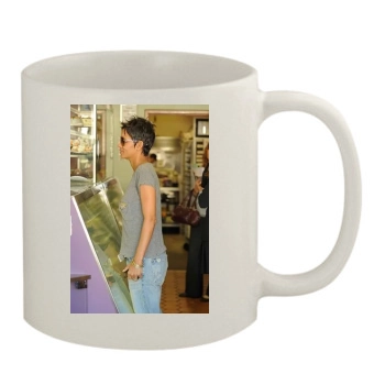 Halle Berry 11oz White Mug