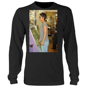 Halle Berry Men's Heavy Long Sleeve TShirt