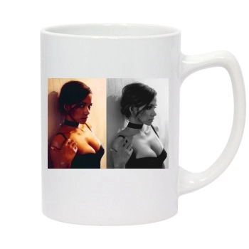 Halle Berry 14oz White Statesman Mug