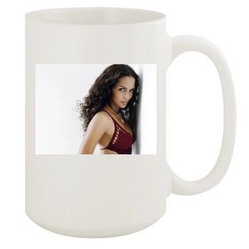 Halle Berry 15oz White Mug