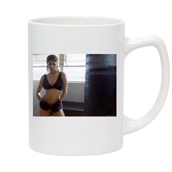 Halle Berry 14oz White Statesman Mug