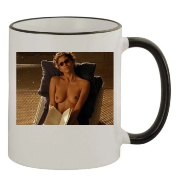 Halle Berry 11oz Colored Rim & Handle Mug