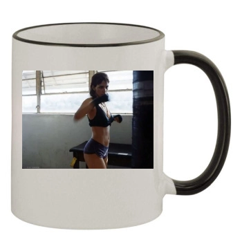 Halle Berry 11oz Colored Rim & Handle Mug