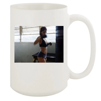 Halle Berry 15oz White Mug