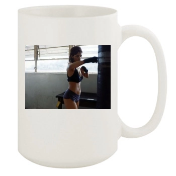 Halle Berry 15oz White Mug