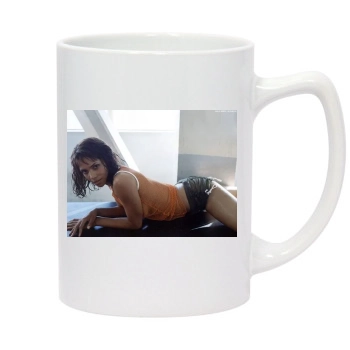 Halle Berry 14oz White Statesman Mug