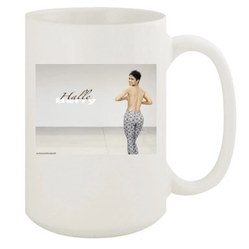 Halle Berry 15oz White Mug