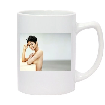 Halle Berry 14oz White Statesman Mug