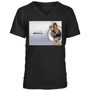 Halle Berry Men's V-Neck T-Shirt