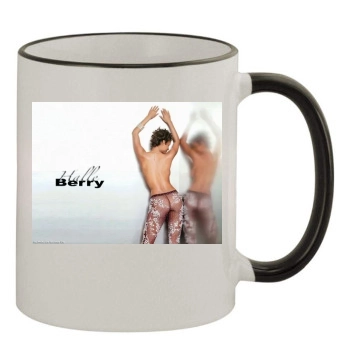 Halle Berry 11oz Colored Rim & Handle Mug