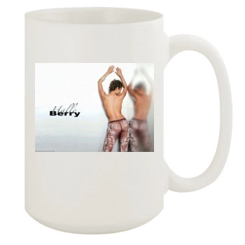 Halle Berry 15oz White Mug