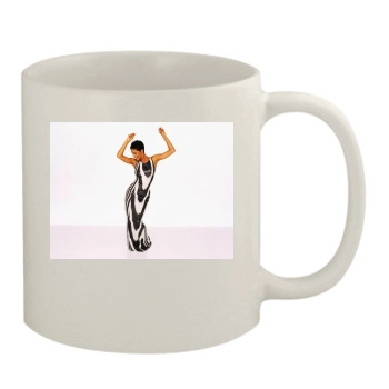 Halle Berry 11oz White Mug