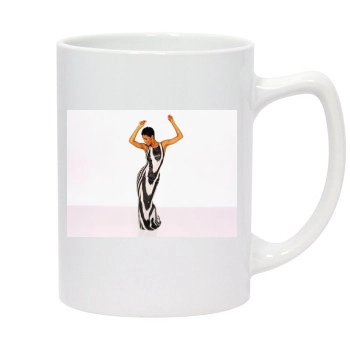 Halle Berry 14oz White Statesman Mug