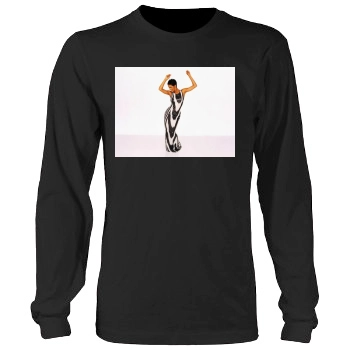 Halle Berry Men's Heavy Long Sleeve TShirt