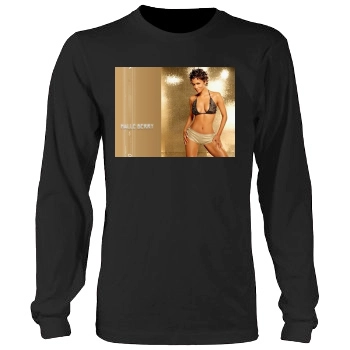 Halle Berry Men's Heavy Long Sleeve TShirt