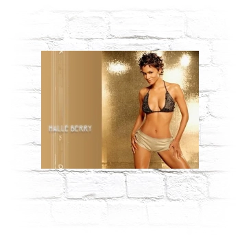 Halle Berry Metal Wall Art