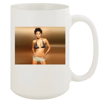 Halle Berry 15oz White Mug