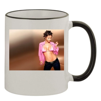 Halle Berry 11oz Colored Rim & Handle Mug