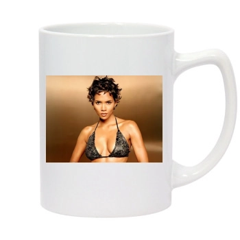 Halle Berry 14oz White Statesman Mug