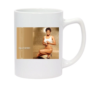 Halle Berry 14oz White Statesman Mug