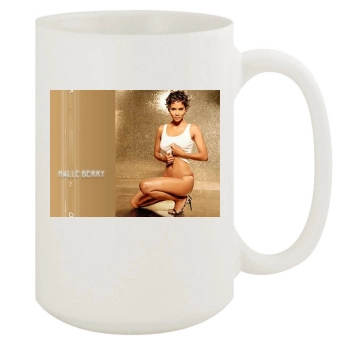 Halle Berry 15oz White Mug