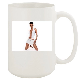 Halle Berry 15oz White Mug