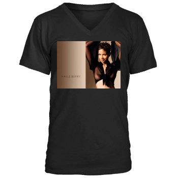 Halle Berry Men's V-Neck T-Shirt