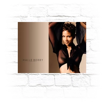 Halle Berry Metal Wall Art