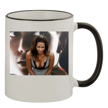 Halle Berry 11oz Colored Rim & Handle Mug