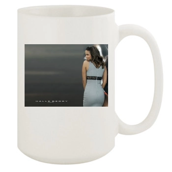 Halle Berry 15oz White Mug