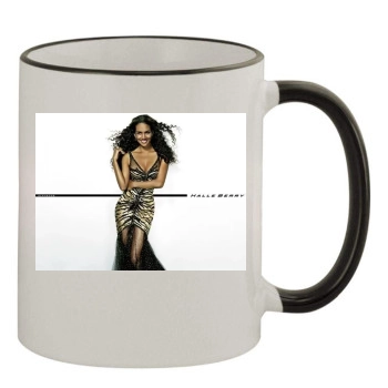 Halle Berry 11oz Colored Rim & Handle Mug