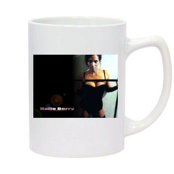 Halle Berry 14oz White Statesman Mug