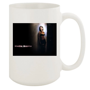 Halle Berry 15oz White Mug