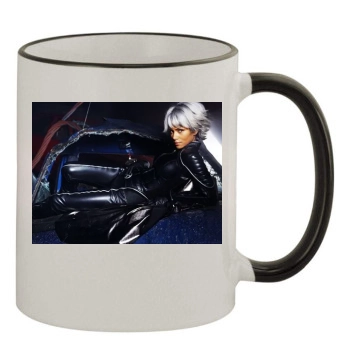 Halle Berry 11oz Colored Rim & Handle Mug