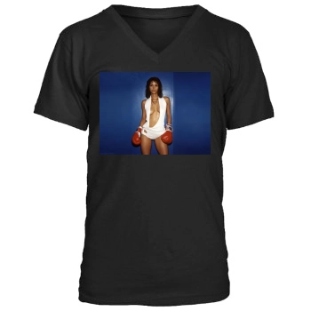 Halle Berry Men's V-Neck T-Shirt