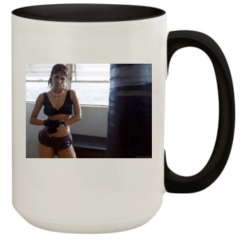 Halle Berry 15oz Colored Inner & Handle Mug