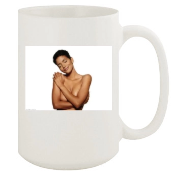 Halle Berry 15oz White Mug