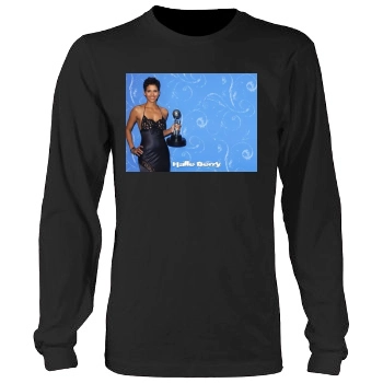 Halle Berry Men's Heavy Long Sleeve TShirt