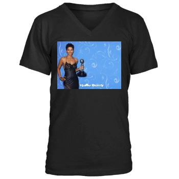 Halle Berry Men's V-Neck T-Shirt