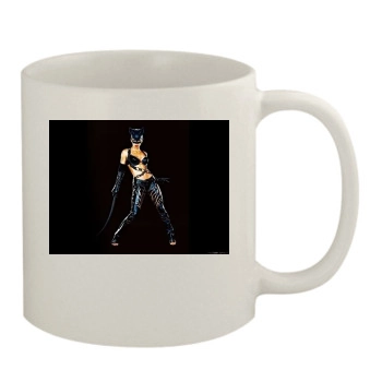 Halle Berry 11oz White Mug