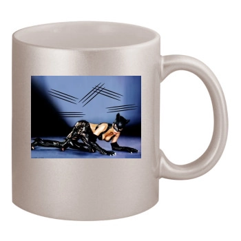 Halle Berry 11oz Metallic Silver Mug