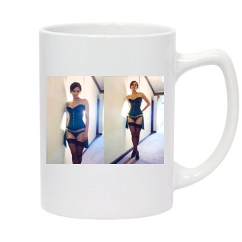 Halle Berry 14oz White Statesman Mug