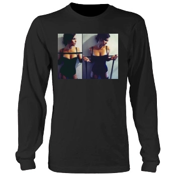 Halle Berry Men's Heavy Long Sleeve TShirt