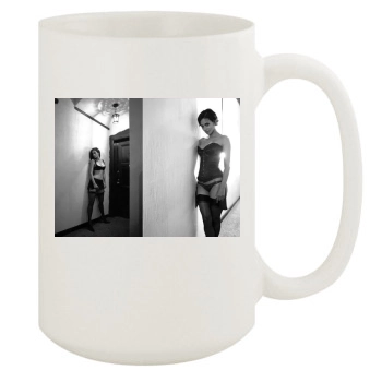 Halle Berry 15oz White Mug